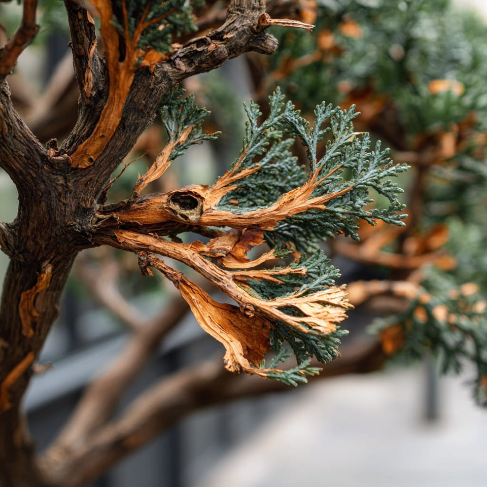 Eibe wird braun: Ursachen und Lösungen